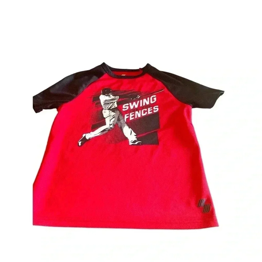 [5  for $25] Place sport performance T-shirt, size 7–8, EUC